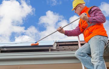 Dunbar soft wash roof cleaning